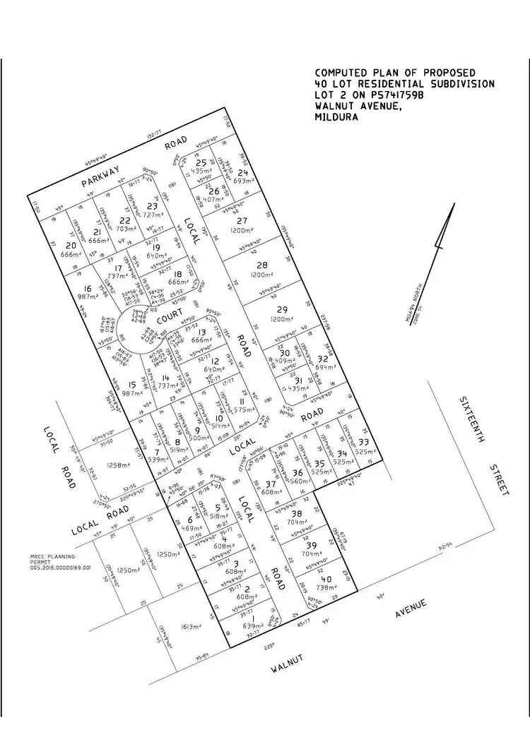Third view of Homely land listing, LOT 4, 651 Walnut Avenue, Mildura VIC 3500