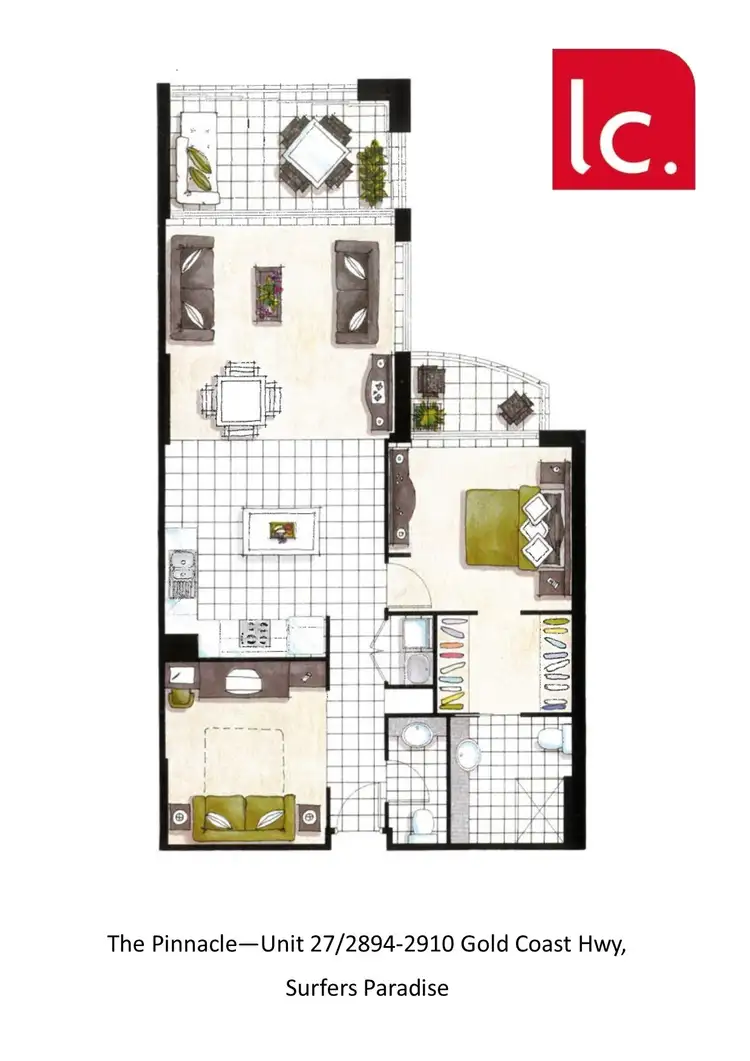 Fourth view of Homely apartment listing, 27/2894-2910 Gold Coast Highway, Surfers Paradise QLD 4217
