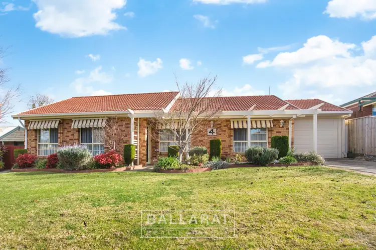 Main view of Homely house listing, 4 Panorama Drive, Black Hill VIC 3350