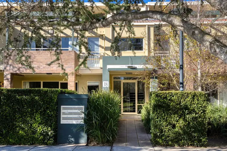 Second view of Homely apartment listing, 18/18 Batman Street, Braddon ACT 2612