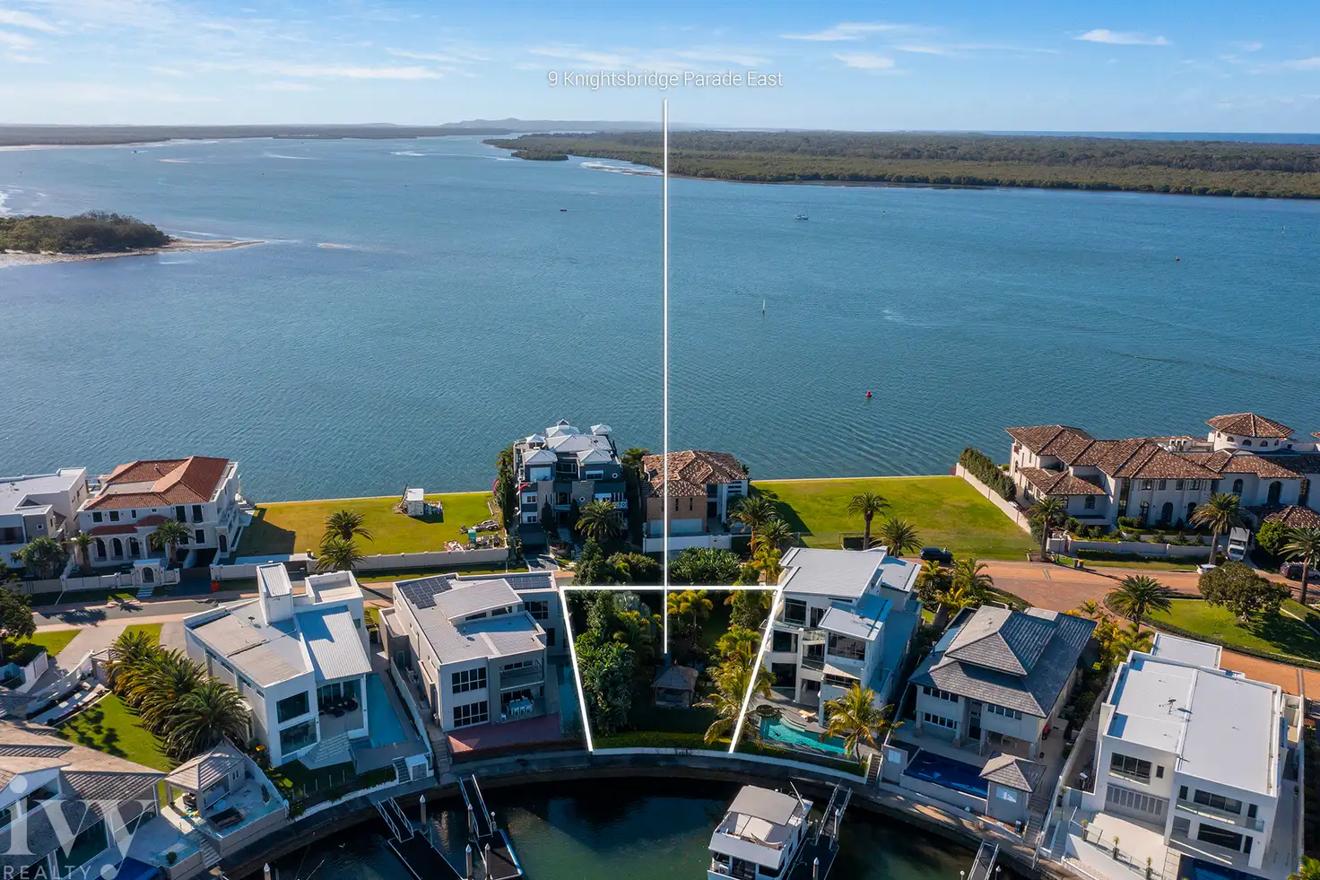 Main view of Homely land listing, 9 Knightsbridge Parade East, Sovereign Islands QLD 4216