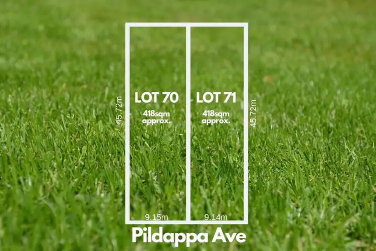 LOT 70, 48 Pildappa Avenue, Park Holme SA 5043