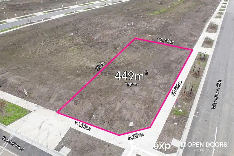 Main view of Homely land listing, 58 Barrhill Boulevard, Wollert VIC 3750