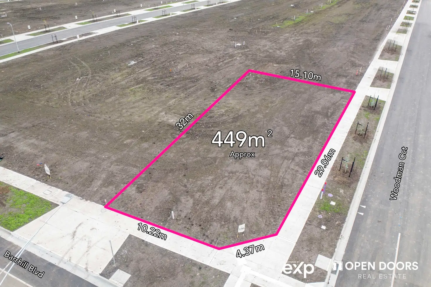 Main view of Homely land listing, 58 Barrhill Boulevard, Wollert VIC 3750