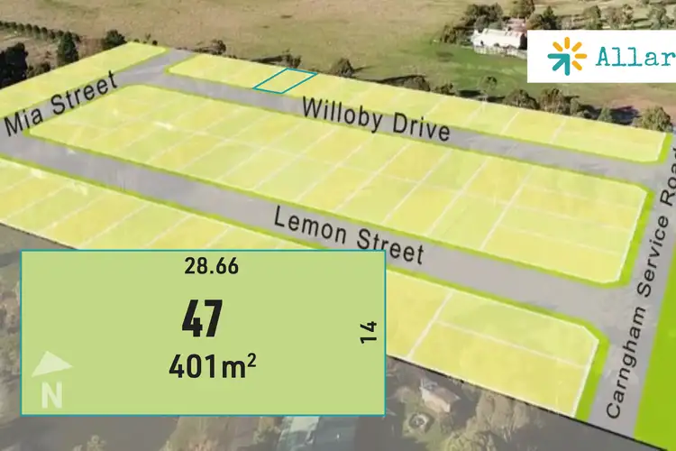 Main view of Homely land listing, LOT 47 Willoby Drive, Alfredton VIC 3350