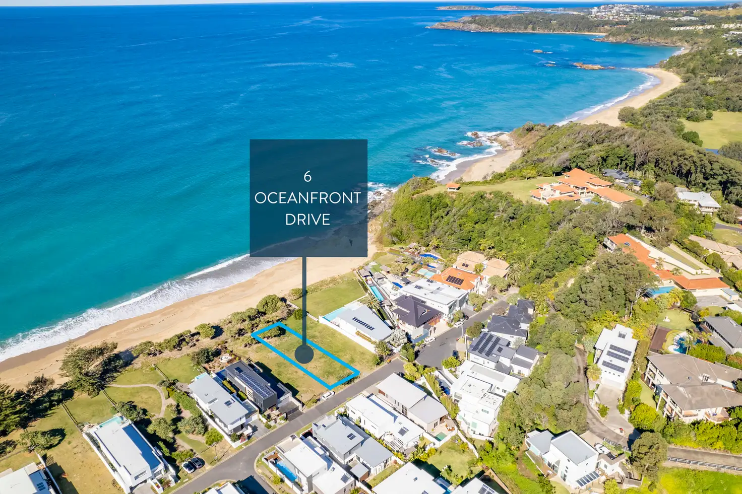 Main view of Homely land listing, 6 Oceanfront Drive, Sapphire Beach NSW 2450