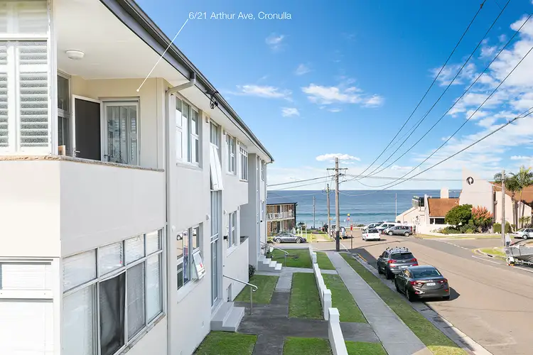 Main view of Homely apartment listing, 6/21 Arthur Avenue, Cronulla NSW 2230