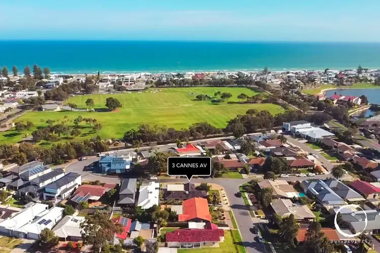 Second view of Homely house listing, 3 Cannes Avenue, Grange SA 5022