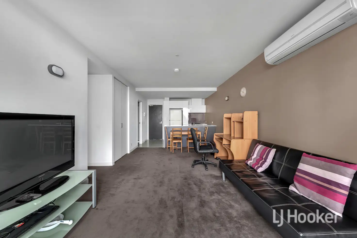 Main view of Homely apartment listing, 3409/200 Spencer Street, Melbourne VIC 3000