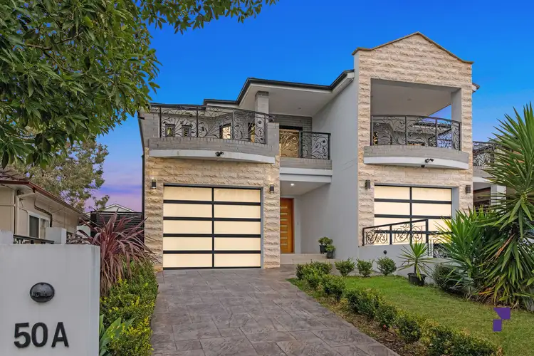Main view of Homely semi-detached listing, 50A Hillcrest Avenue, Greenacre NSW 2190
