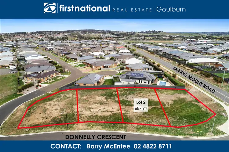 Second view of Homely land listing, LOT 2 Donnelly Crescent, Goulburn NSW 2580