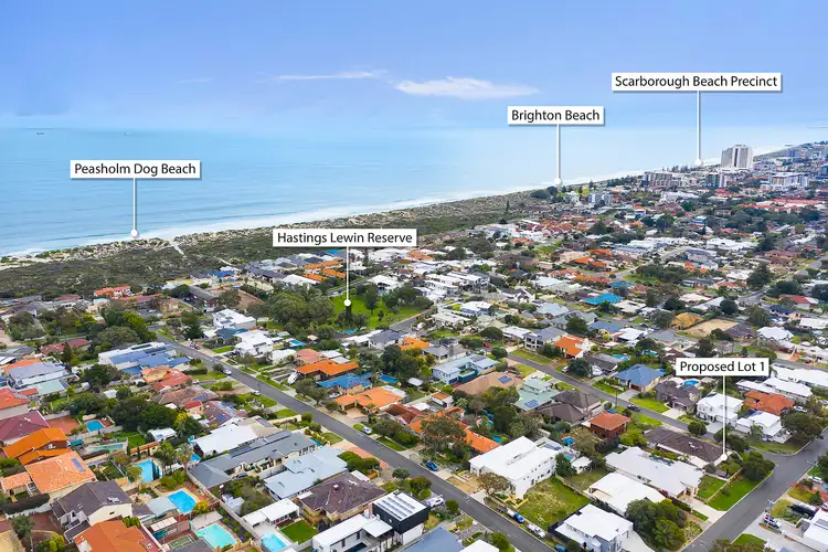 Third view of Homely land listing, 1 Lewin Way, Scarborough WA 6019