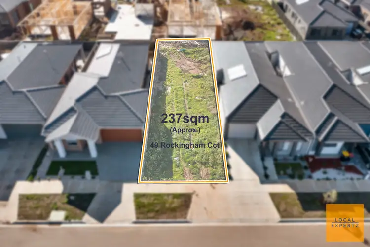 Main view of Homely land listing, 49 Rockingham Circuit, Harkness VIC 3337
