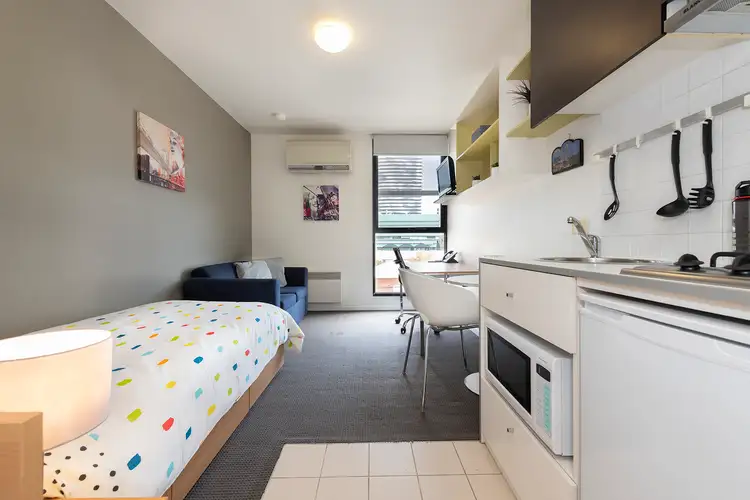 Second view of Homely studio listing, 213/9 Earl Street, Carlton VIC 3053
