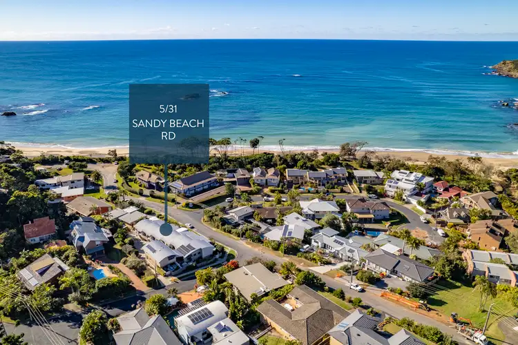 Main view of Homely townhouse listing, 5/31 Sandy Beach Road, Korora NSW 2450