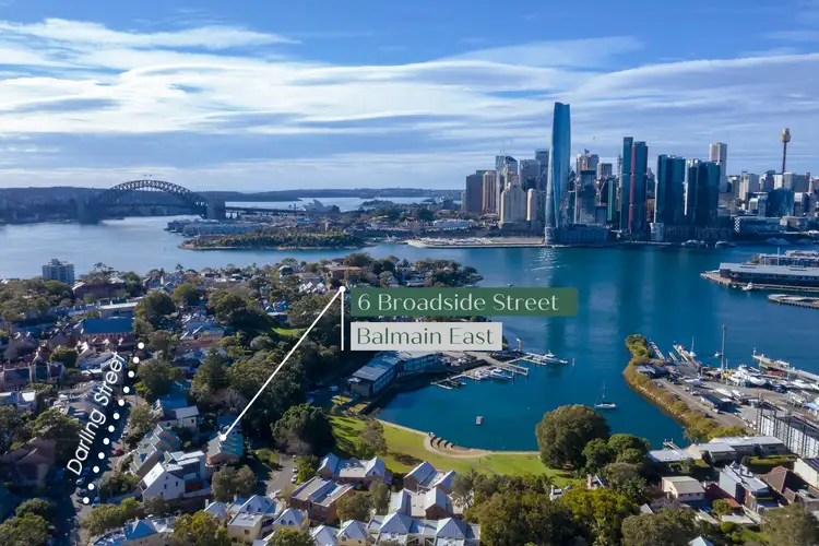 Main view of Homely house listing, 6 Broadside Street, Balmain East NSW 2041