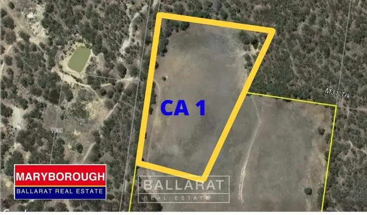 Main view of Homely land listing, LOT CA 1, 1137 Landrigan Rd Daisy Hill Via, Maryborough VIC 3465