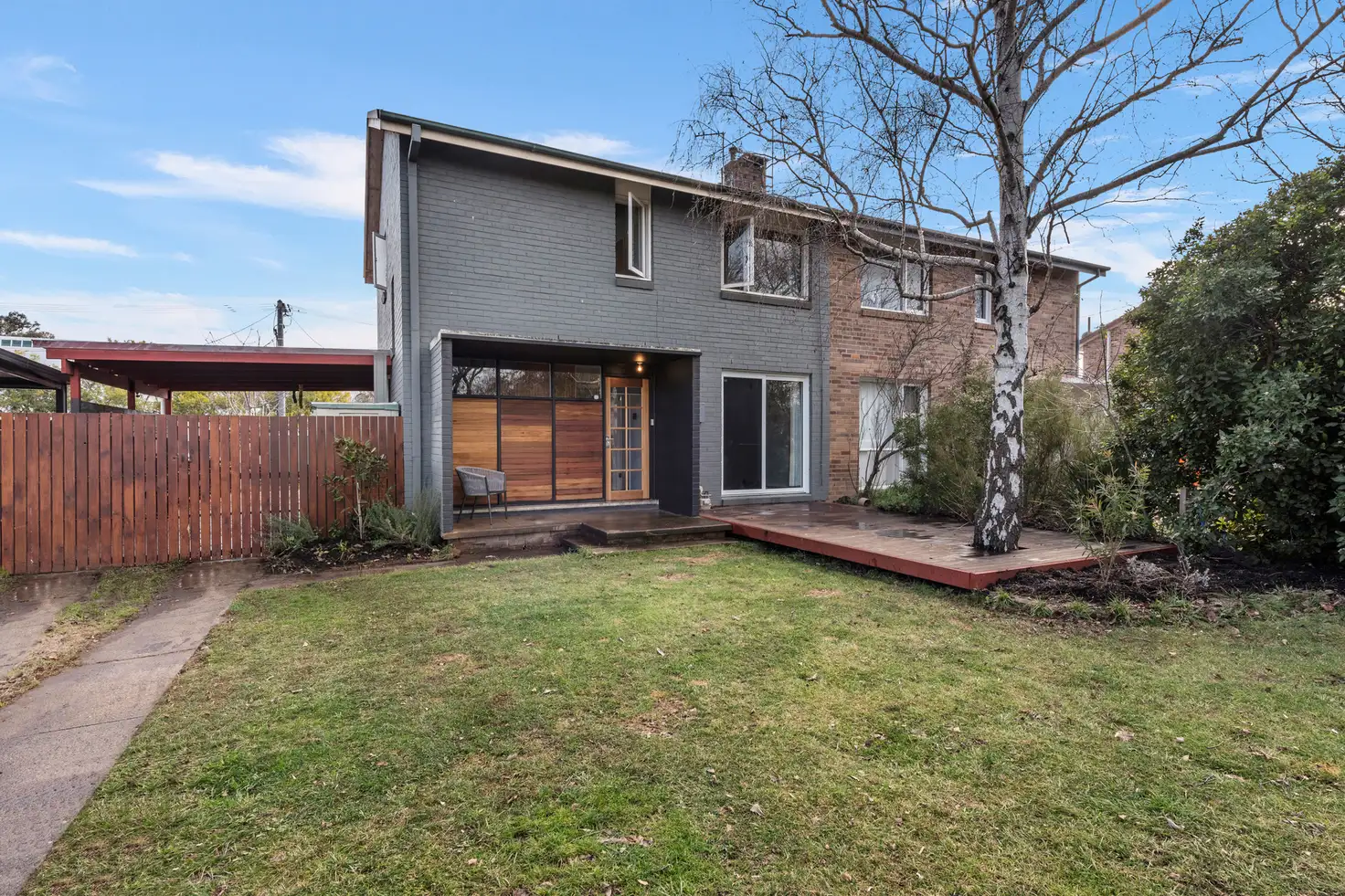 Main view of Homely semi-detached listing, 23 Lowrie Street, Dickson ACT 2602