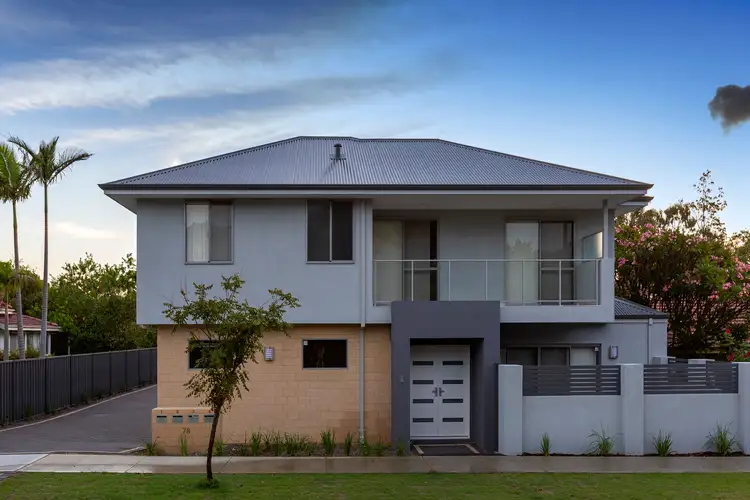 Main view of Homely townhouse listing, 1/78 Norwood Road, Rivervale WA 6103