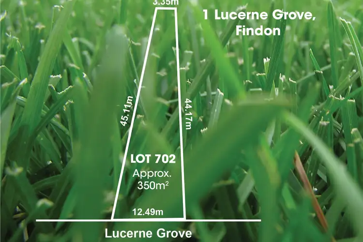 Main view of Homely land listing, LOT 702, 1 Lucerne Grove, Findon SA 5023