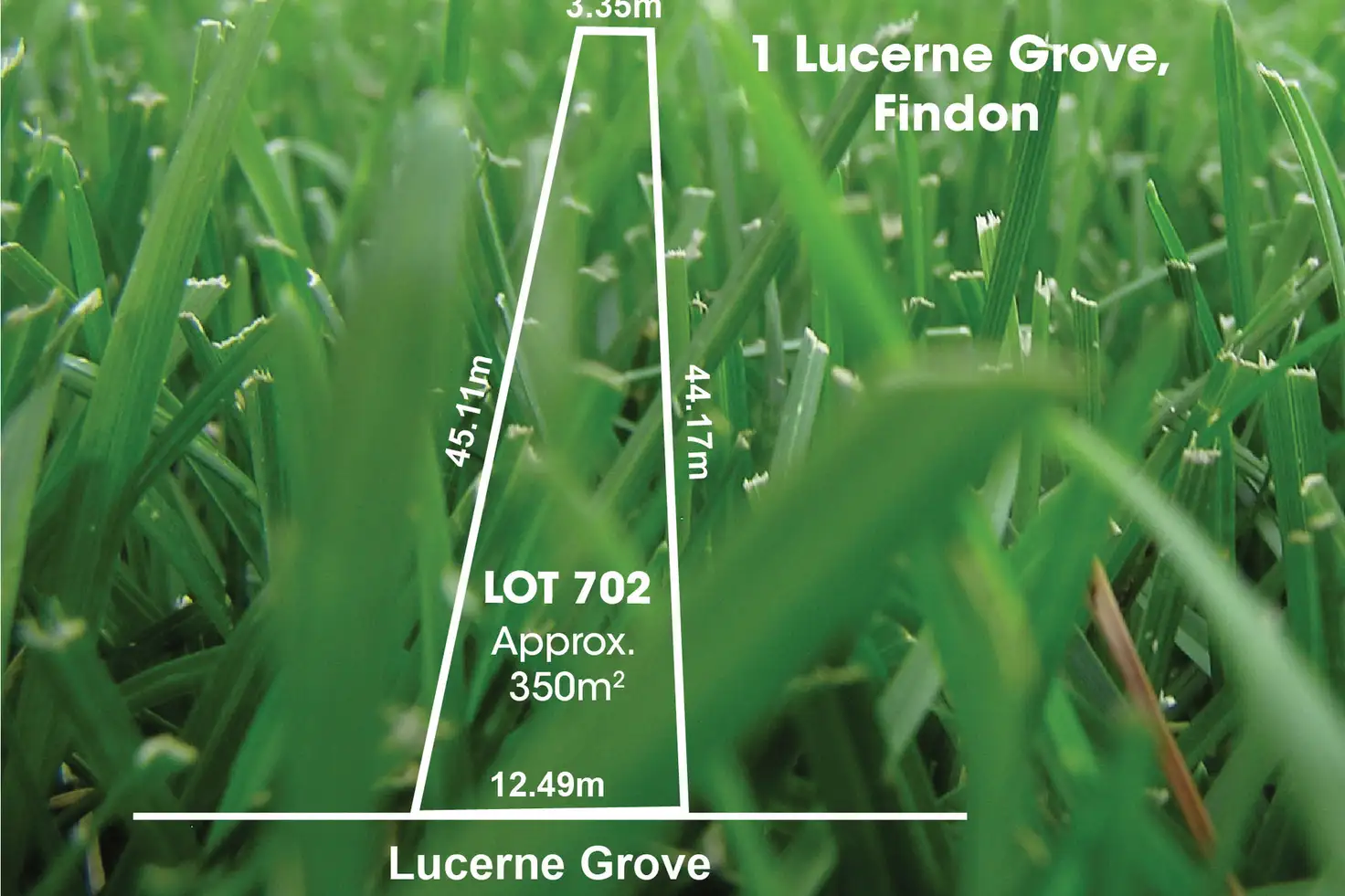 Main view of Homely land listing, LOT 702, 1 Lucerne Grove, Findon SA 5023