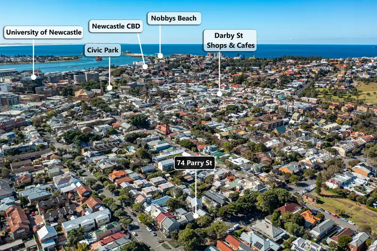 Third view of Homely land listing, 74 Parry Street, Cooks Hill NSW 2300