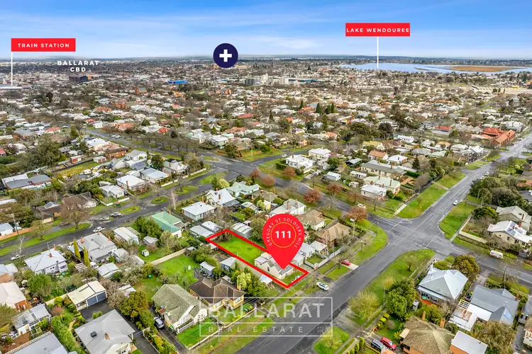 Second view of Homely house listing, 111 Gregory Street, Soldiers Hill VIC 3350
