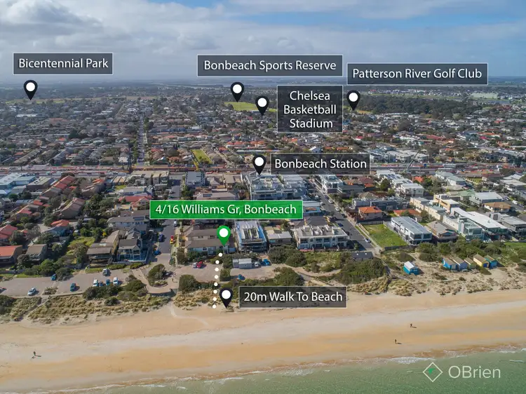 Main view of Homely townhouse listing, 4/16-18 Williams Grove, Bonbeach VIC 3196