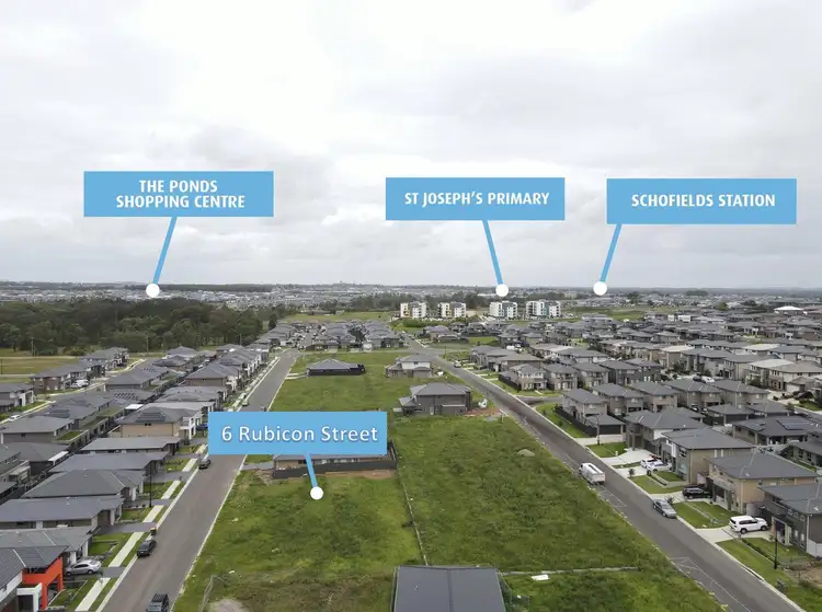 Second view of Homely land listing, 6 Rubicon Street, Schofields NSW 2762