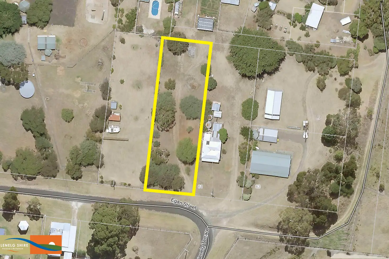Main view of Homely land listing, 59 Egan Street, Dartmoor VIC 3304