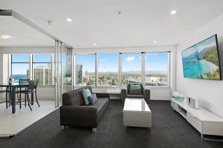 Second view of Homely apartment listing, 2207/9 Hamilton Avenue, Surfers Paradise QLD 4217