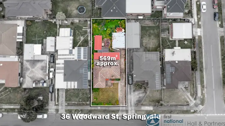 Main view of Homely house listing, 36 Woodward Street, Springvale VIC 3171