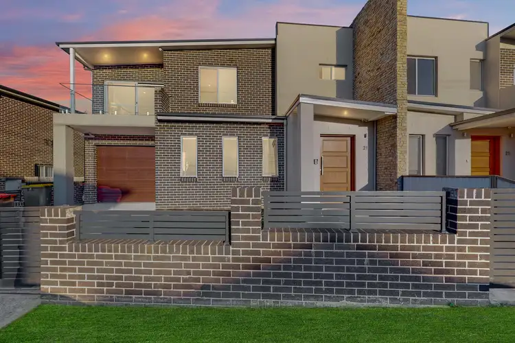Main view of Homely semi-detached listing, 21 Hewitt Street, Greenacre NSW 2190