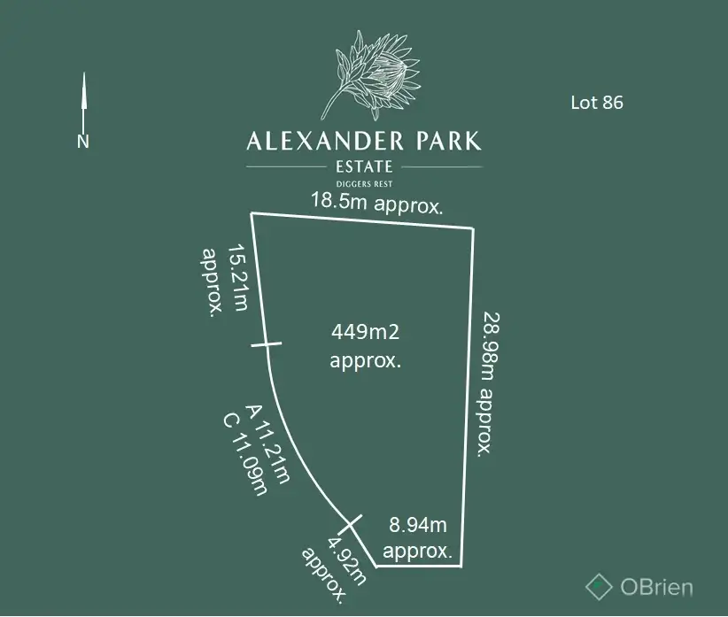 Main view of Homely land listing, LOT 86 Sheepyard Way, Diggers Rest VIC 3427