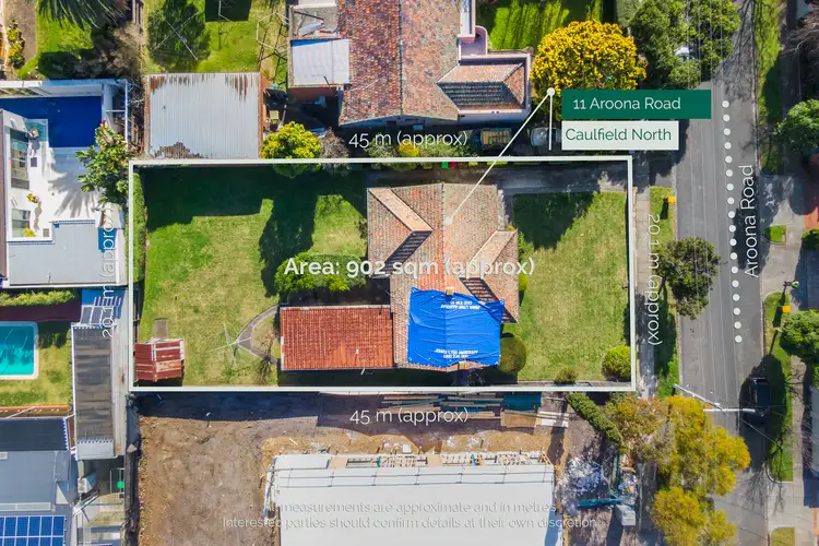 Main view of Homely house listing, 11 Aroona Road, Caulfield North VIC 3161