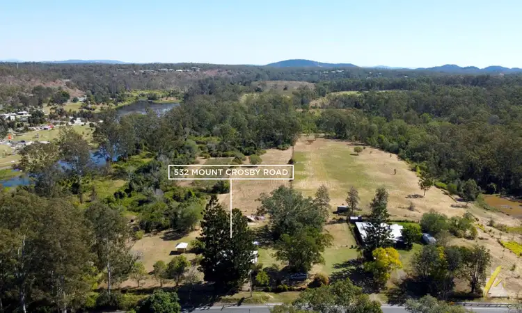 Second view of Homely rural property listing, 532 Mount Crosby Road, Mount Crosby QLD 4306