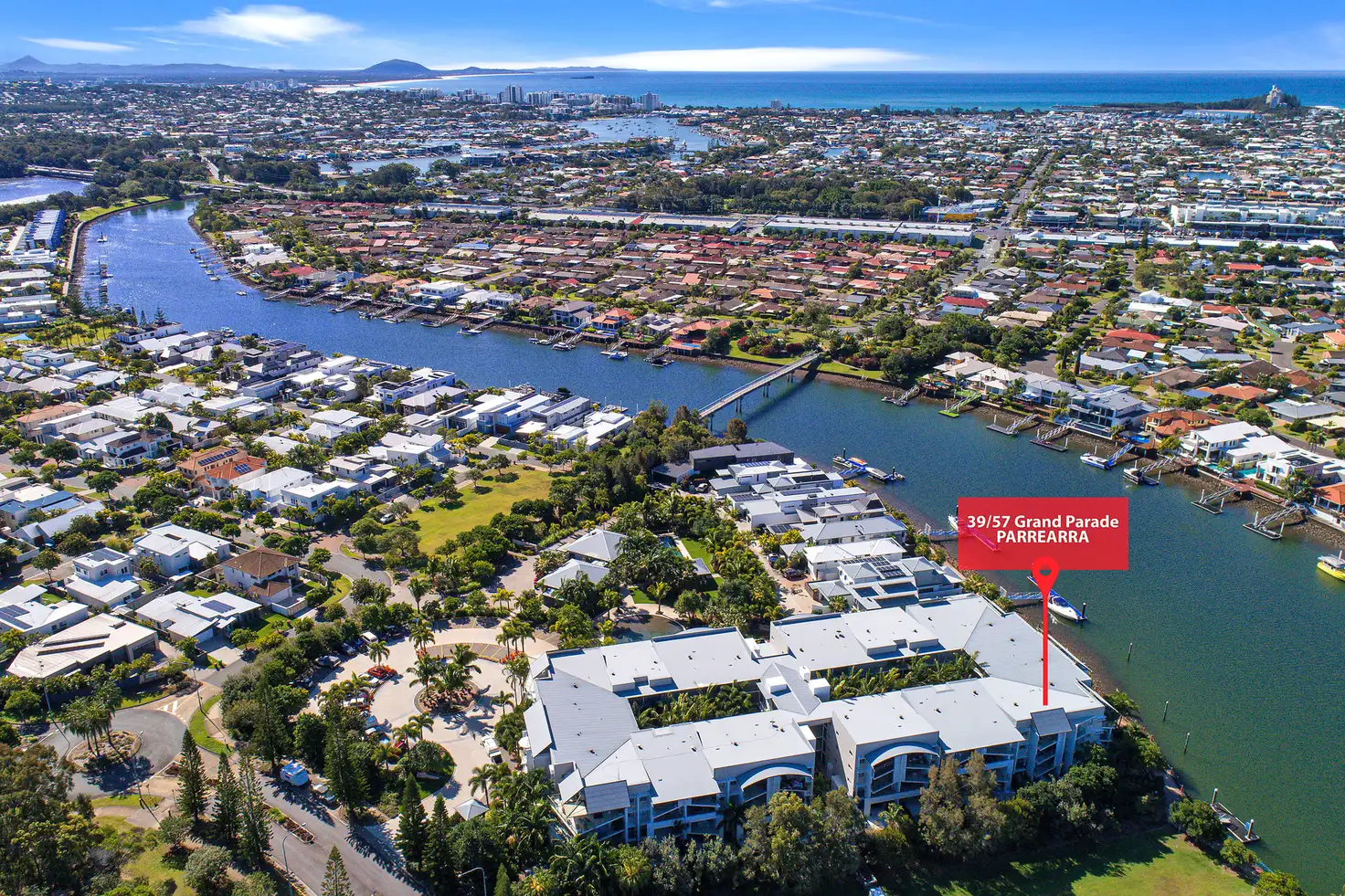 Main view of Homely unit listing, 39/57 Grand Parade, Kawana Island QLD 4575