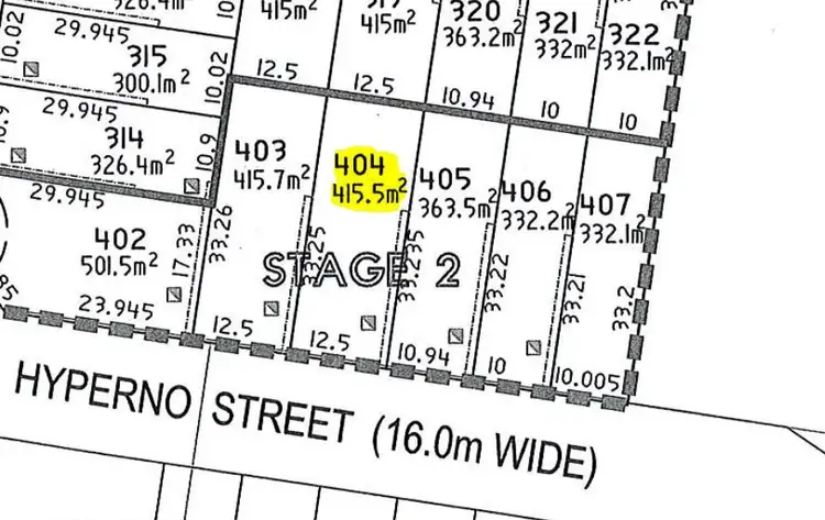 Second view of Homely land listing, LOT 404 TBA Street, Austral NSW 2179