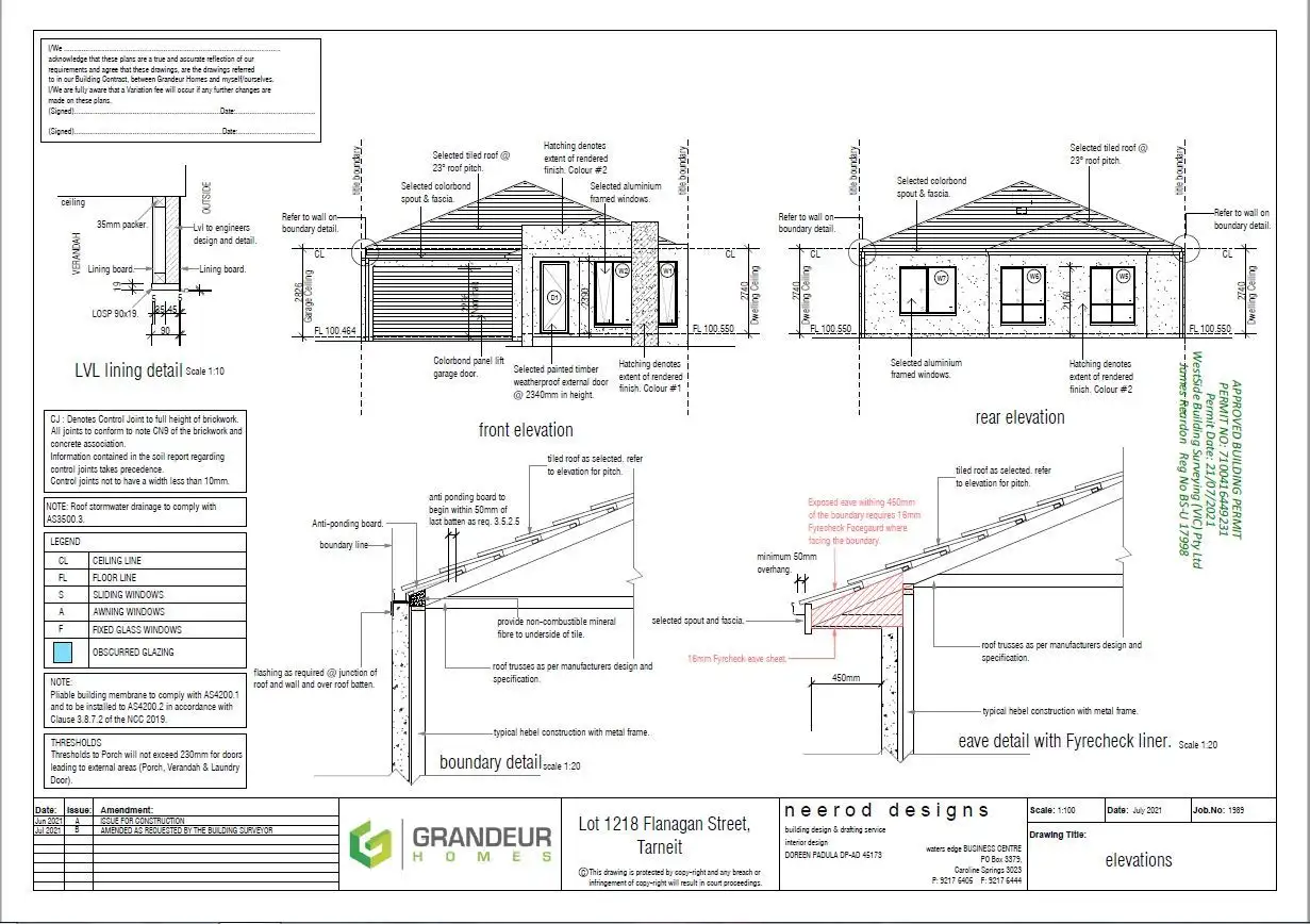 Main view of Homely land listing, 43 Flanagan Street, Tarneit VIC 3029
