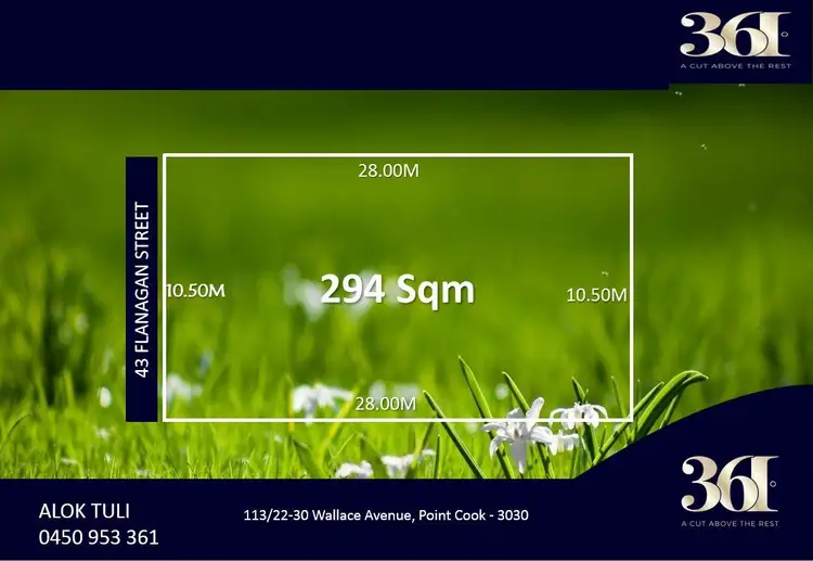 Second view of Homely land listing, 43 Flanagan Street, Tarneit VIC 3029