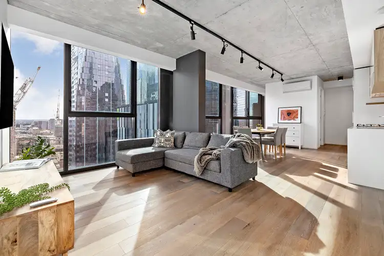 Main view of Homely apartment listing, 2301/315 La Trobe Street, Melbourne VIC 3000