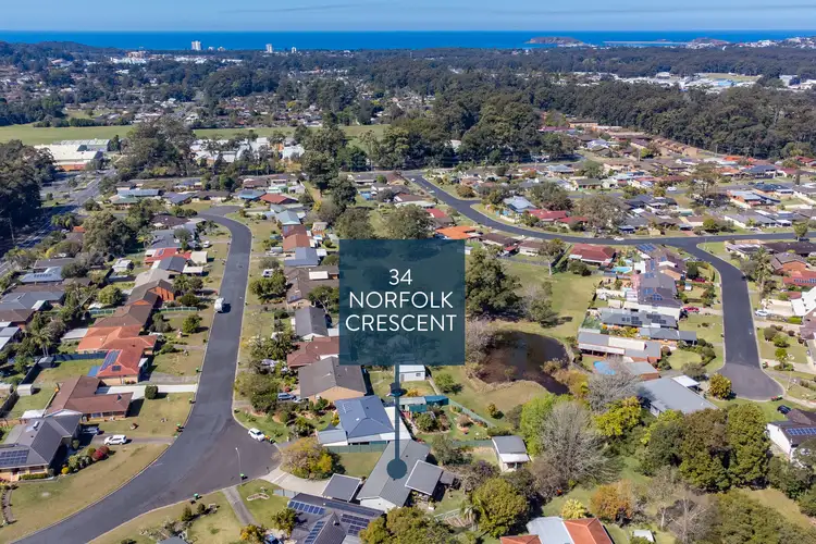 Second view of Homely house listing, 34 Norfolk Crescent, Coffs Harbour NSW 2450