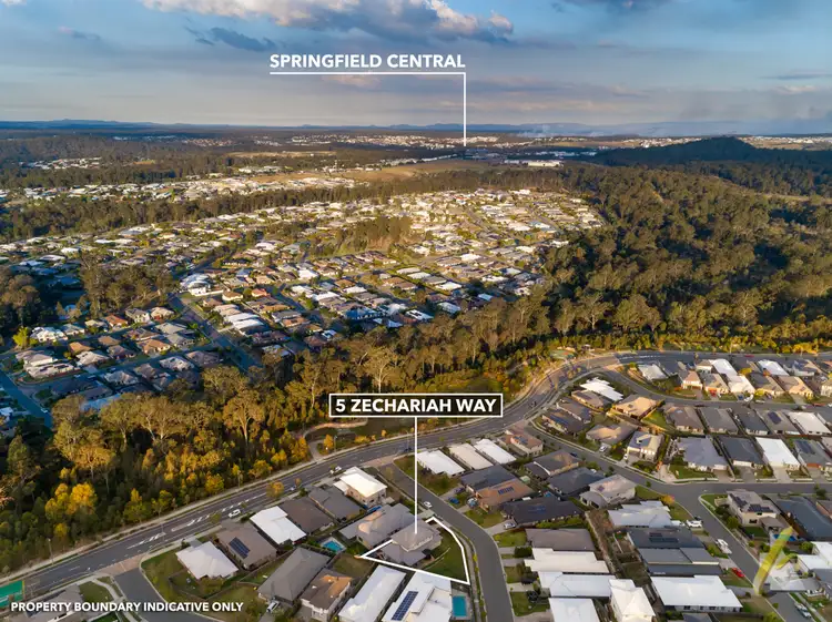Second view of Homely house listing, 5 Zechariah Way, Augustine Heights QLD 4300