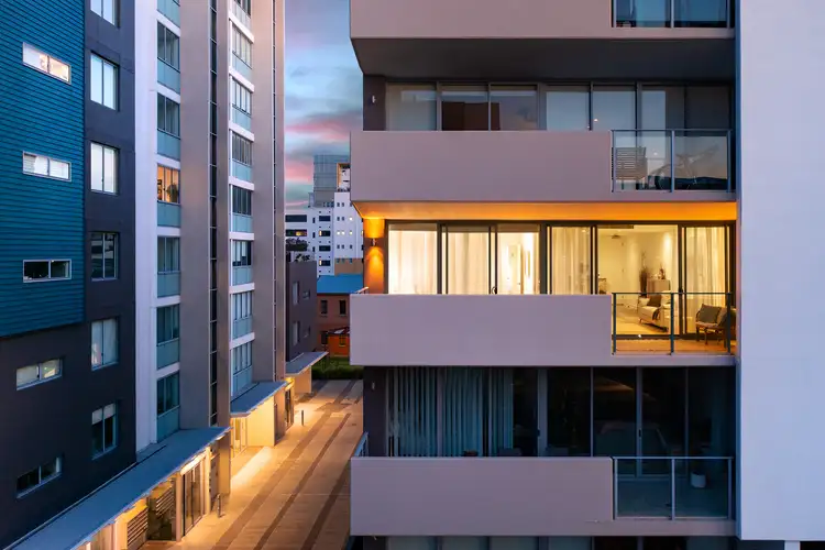 Second view of Homely apartment listing, 302/4 Honeysuckle Drive, Newcastle NSW 2300