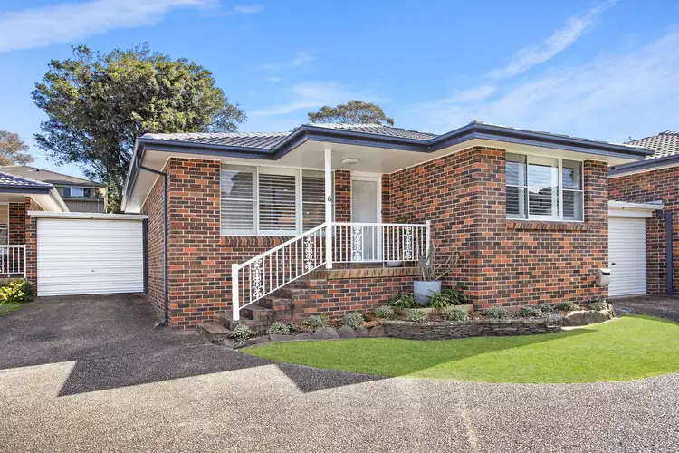 Main view of Homely villa listing, 6/78 Hotham Road, Gymea NSW 2227