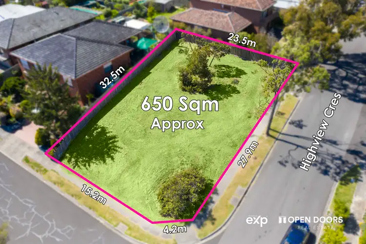 Main view of Homely land listing, 103 Dunvegan Crescent, Macleod VIC 3085