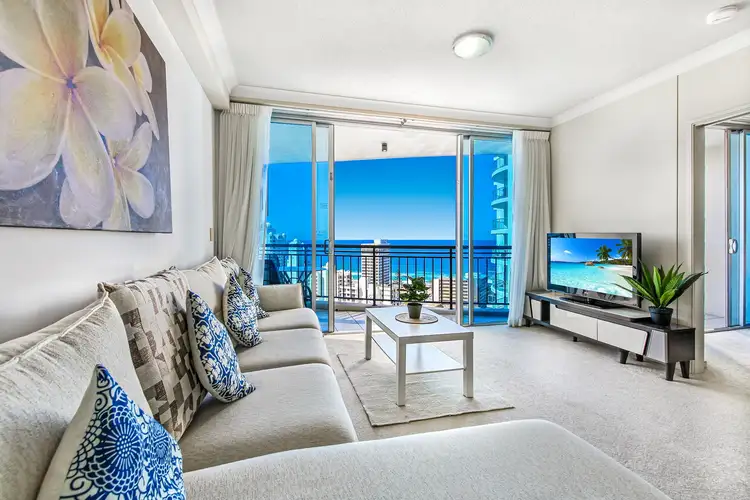 Second view of Homely apartment listing, 3205/23 Ferny Avenue, Surfers Paradise QLD 4217