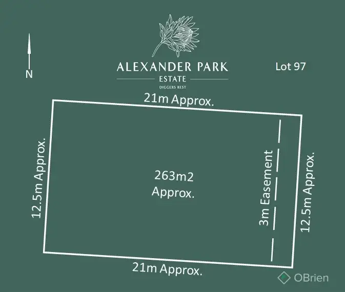 Main view of Homely land listing, LOT 97 Wheat Street, Diggers Rest VIC 3427