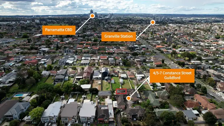 Second view of Homely townhouse listing, 4/5-7 Constance Street, Guildford NSW 2161