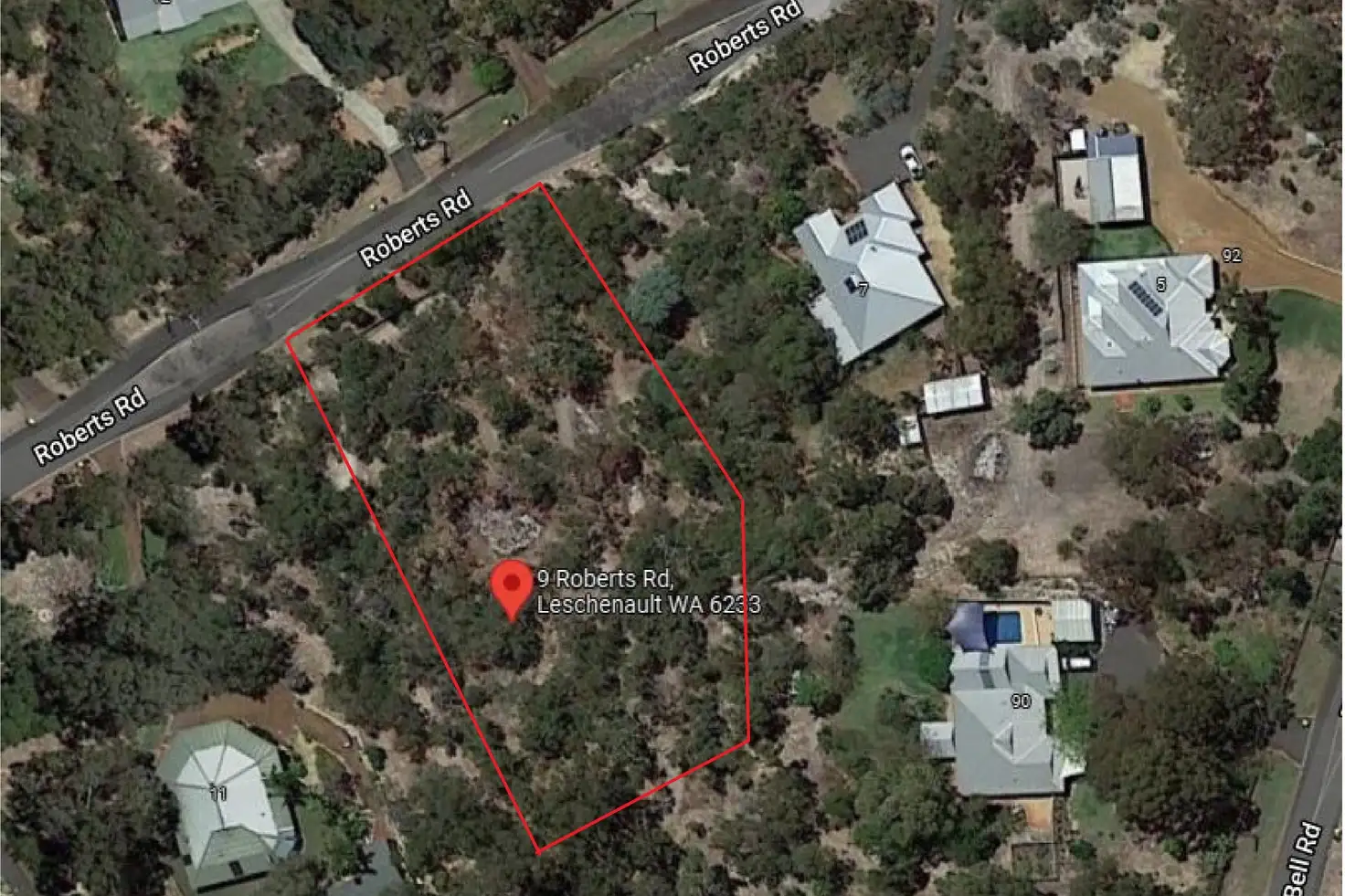 Main view of Homely land listing, 9 Roberts Road, Leschenault WA 6233